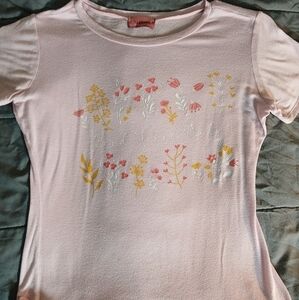 Girls Pink Rag Doll Shirt